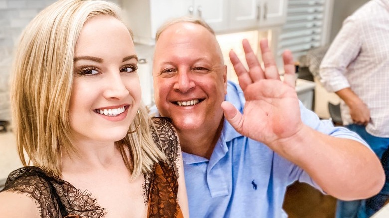 Elizabeth Potthast and her dad Chuck Potthast 