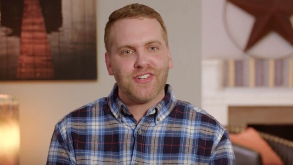 Tim Clarkson in a 90 Day Fiance talking head