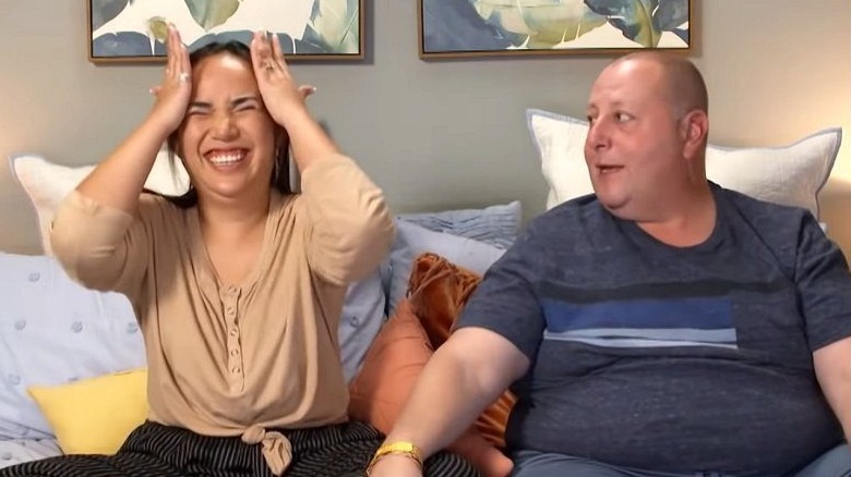 Annie and David on '90 Day Fiancé: Pillow Talk'