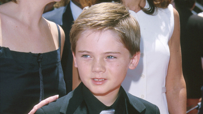 Jake Lloyd on red carpet