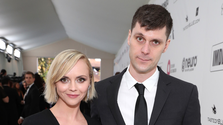 Christina Ricci and James Heerdegen at event