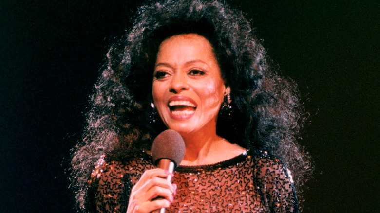 Diana Ross singing 