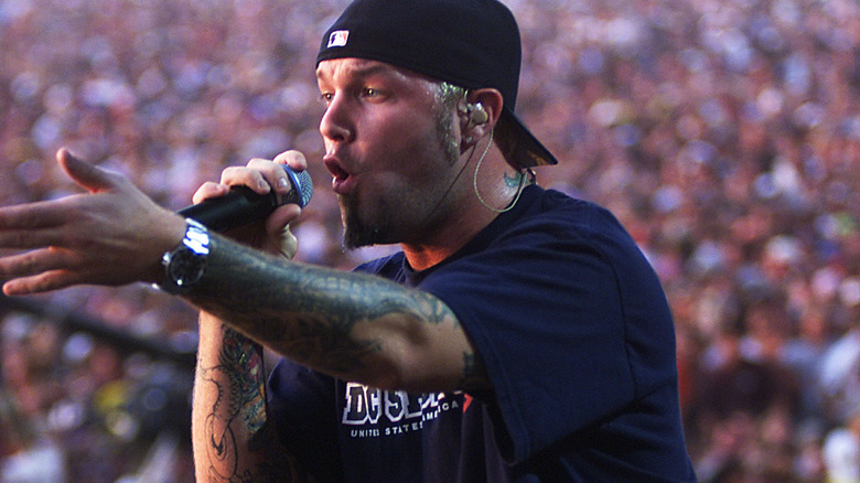 Fred Durst performing at Woodstock 