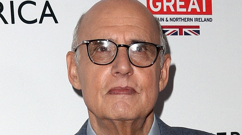 Jeffrey Tambor wearing a blue blazer