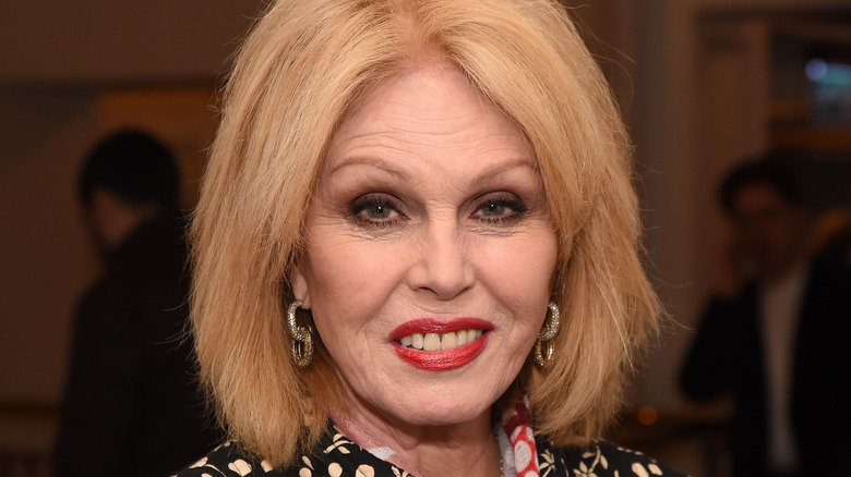 Joanna Lumley smiling