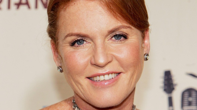 Sarah Ferguson smiling warmly