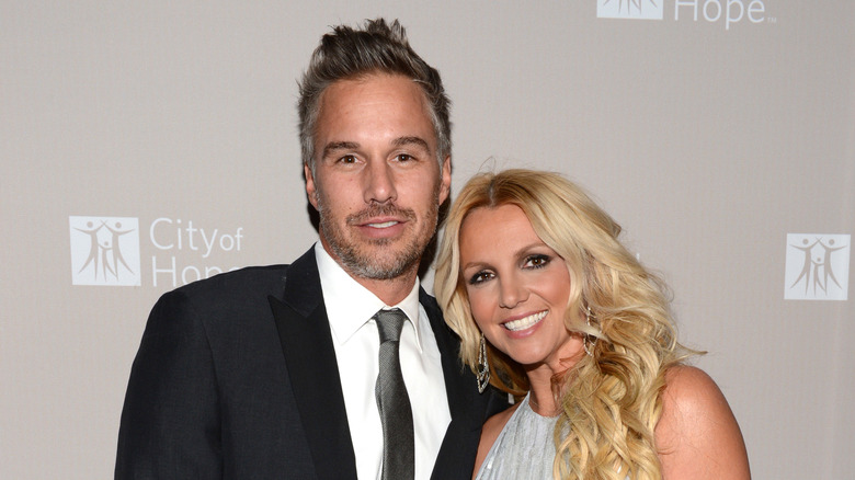 Britney Spears and Jason Trawick at event