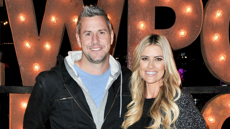 Ant Anstead and Christina Haack at event