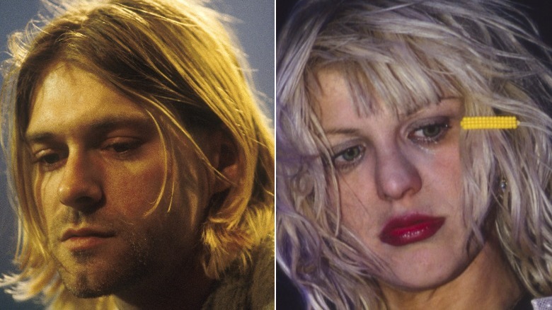 Kurt Cobain MTV Unplugged, Courtney Love performing