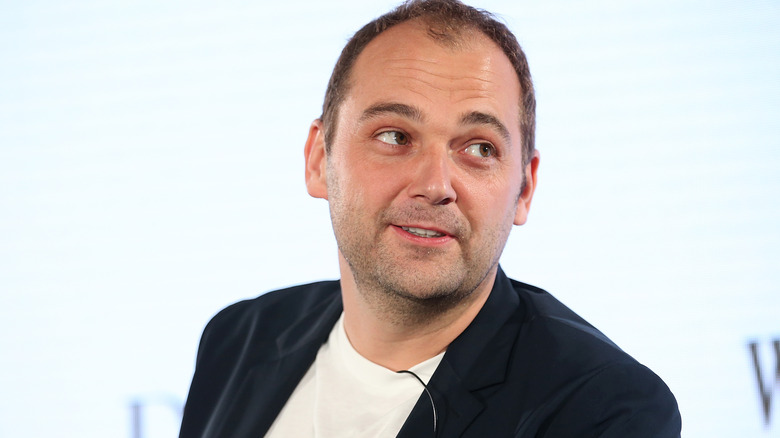 Daniel Humm smiling at event