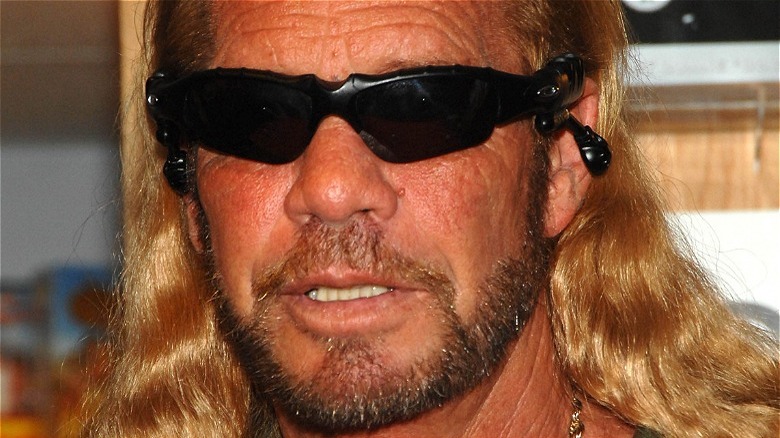 Dog the Bounty Hunter posing