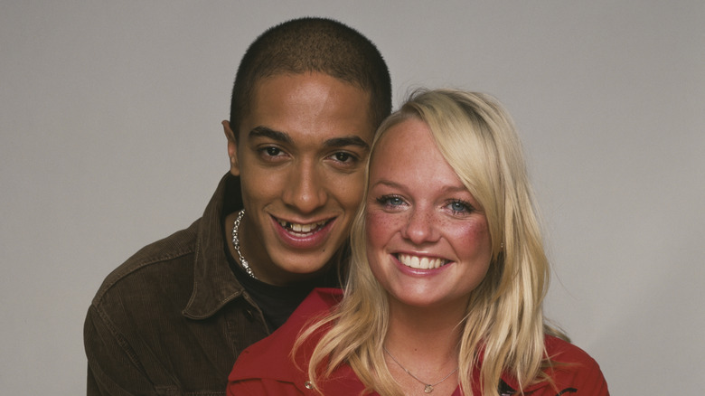 Jade Jones and Emma Bunton