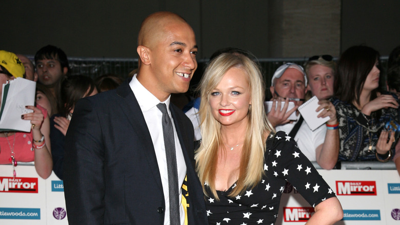 Jade Jones and Emma Bunton