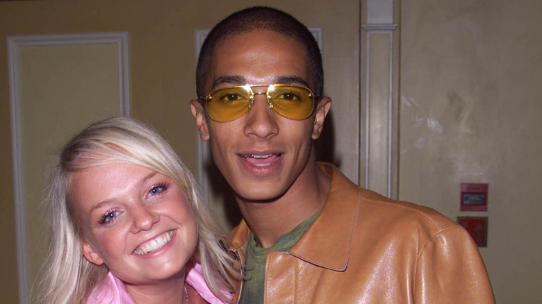 Emma Bunton with Jade Jones in 2000