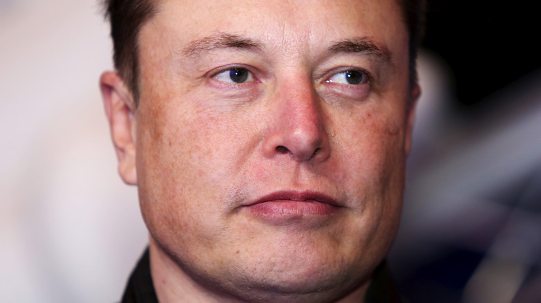 Elon Musk close up