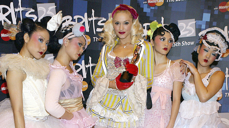 The Harajuku Girls and Gwen Stefani