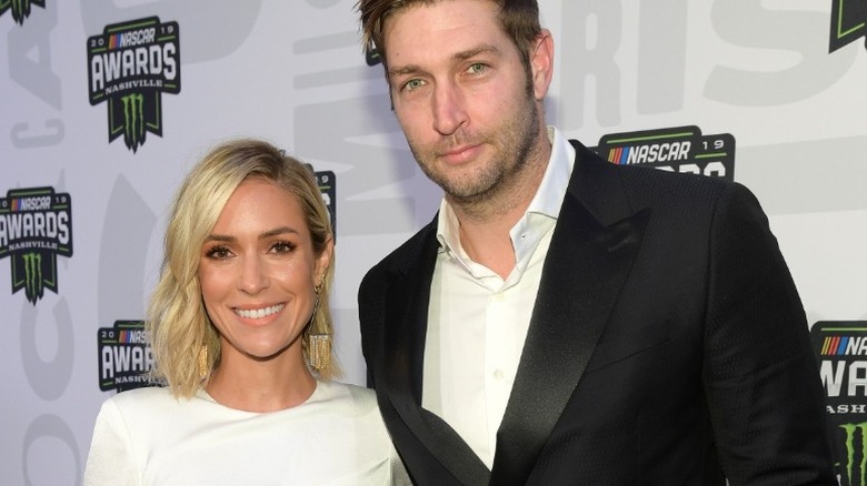 Kristin Cavallari and Jay Cutler smiling