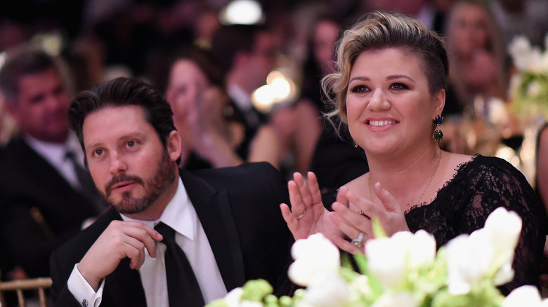 Brandon Blackstock and Kelly Clarkson together
