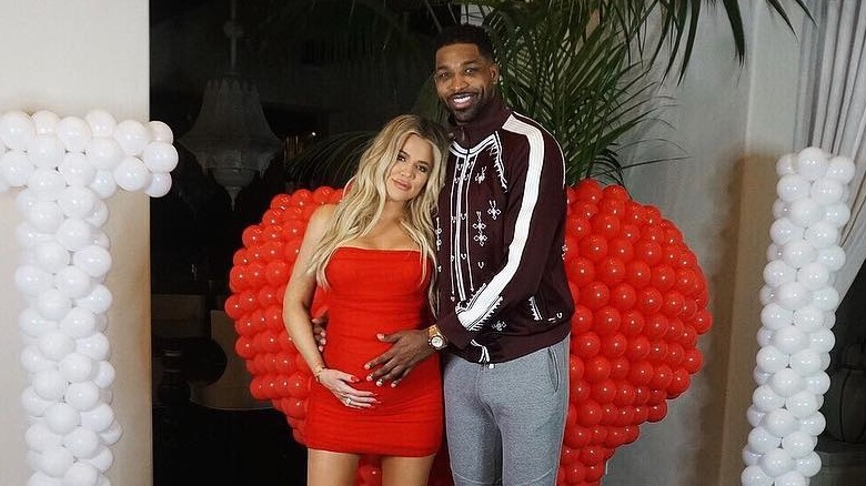 Khloe Kardashian and Tristan Thompson