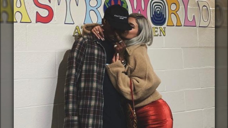 Travis Scott and Kylie Jenner on Instagram
