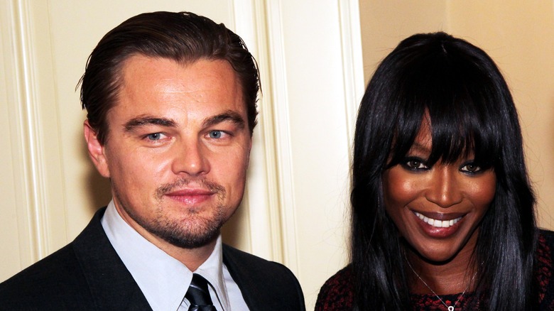 Leonardo DiCaprio and Naomi Campbell