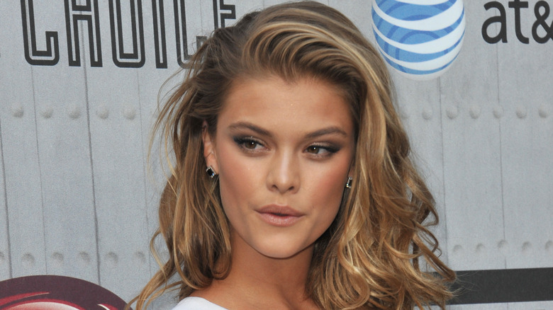 Nina Agdal at an event 