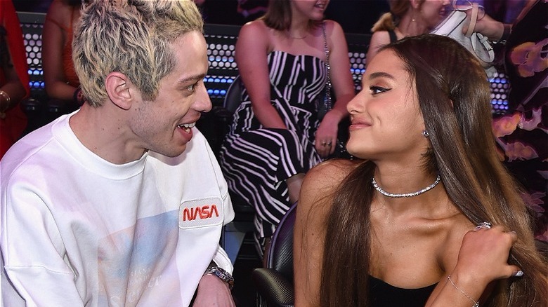 Pete and Ariana at the VMAs