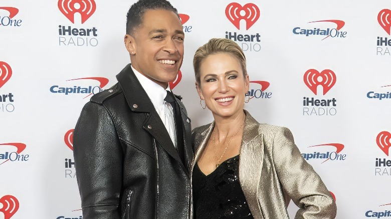 TJ Holmes and Amy Robach attened iHeartRadio z100's Jingle Ball 2023 in New York City