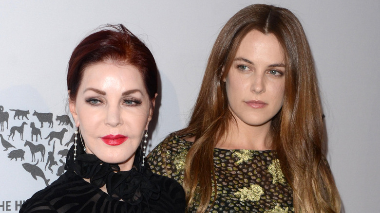 Priscilla Presley and Riley Keough