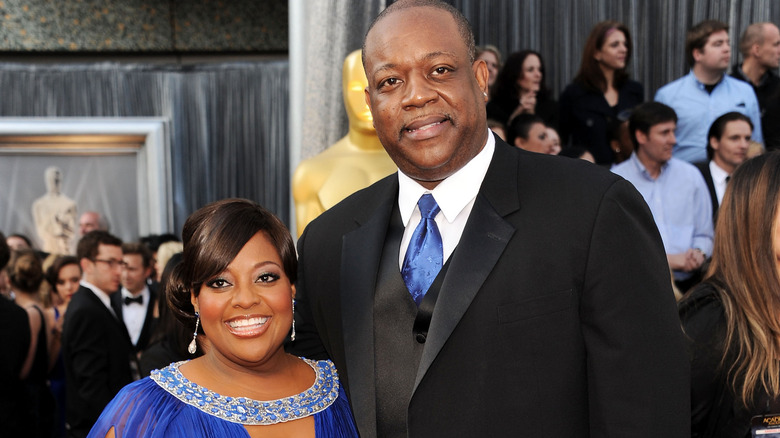 Jeff Tarpley and Sherri Shepherd, both smiling