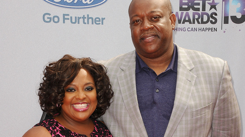 Sherri Shepherd posing with Lamar Sally