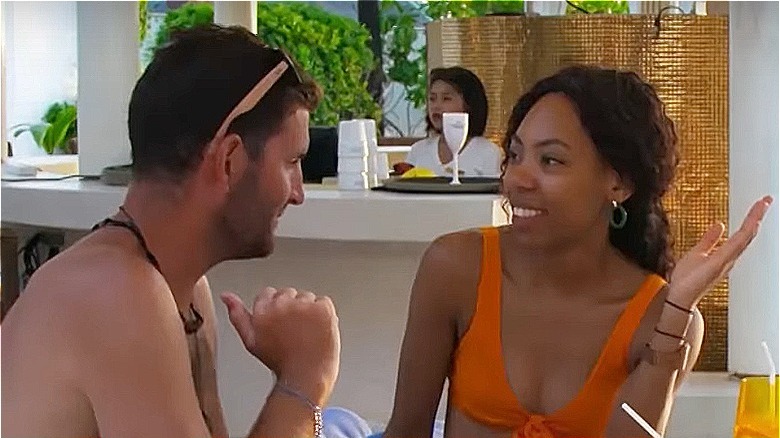 Tanner Sterback and Simone Mashile on Below Deck