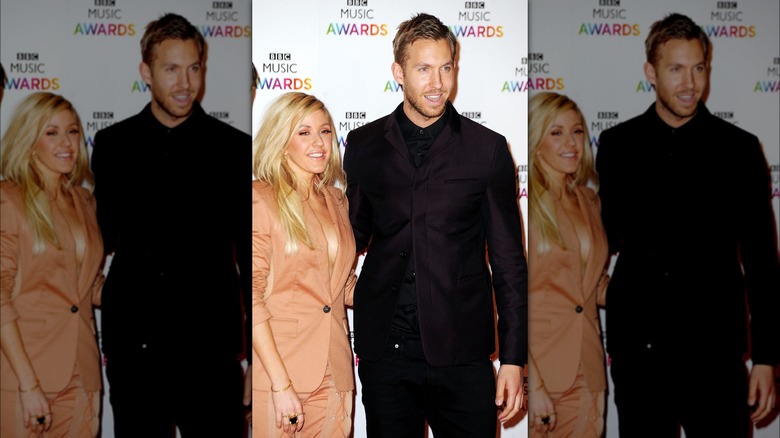 Ellie Goulding and Calvin Harris