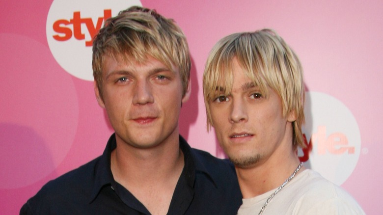 Nick Carter and Aaron Carter