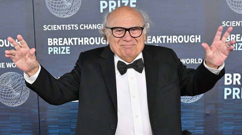 Danny Devito black tuxedo