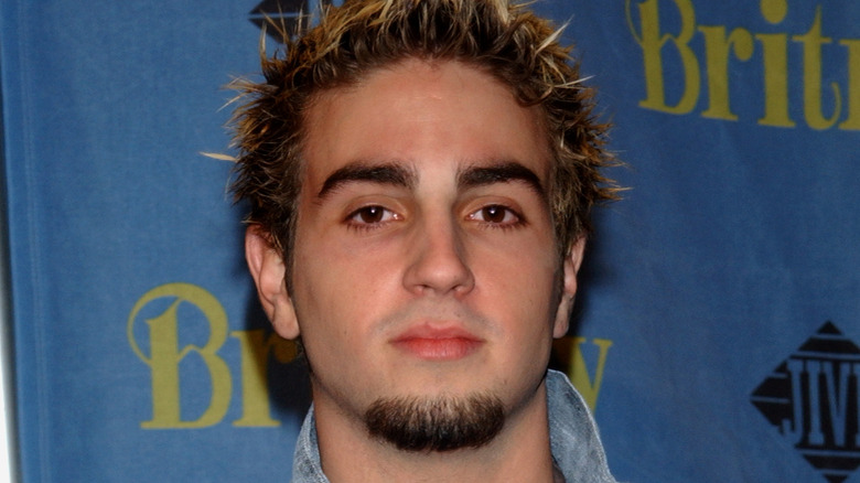 Wade Robson making a serious face