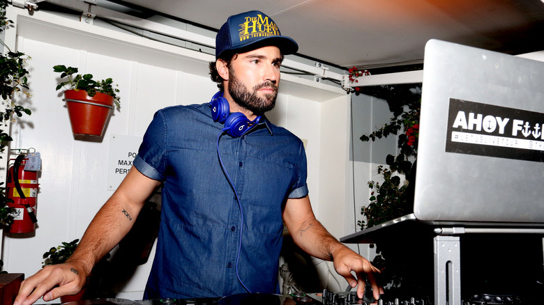 Brody Jenner doing a DJ set