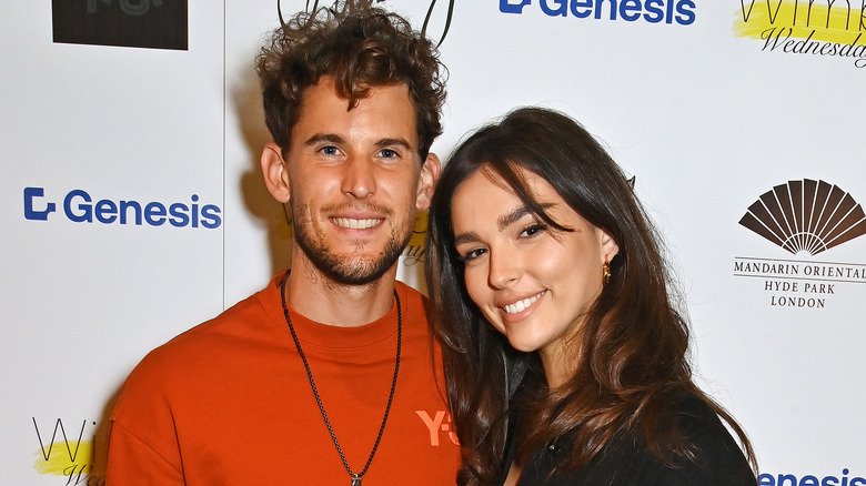 Dominic Thiem and girlfriend, Lili Paul-Roncalli