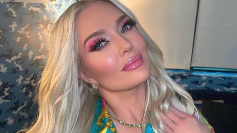 Erika Jayne pink eyeshadow smiling