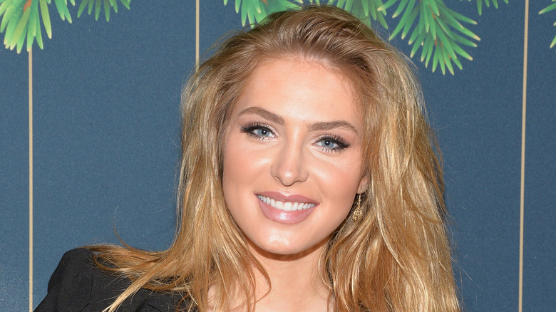 Saxon Sharbino smiling