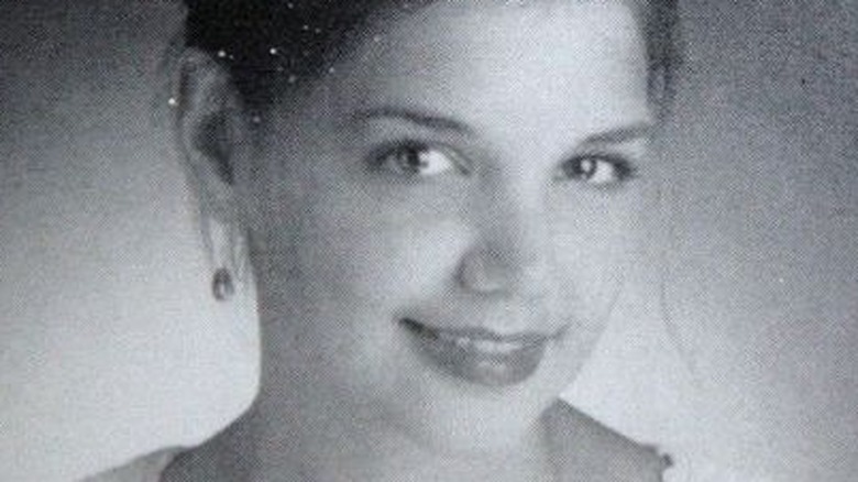 Katie Holmes yearbook photo