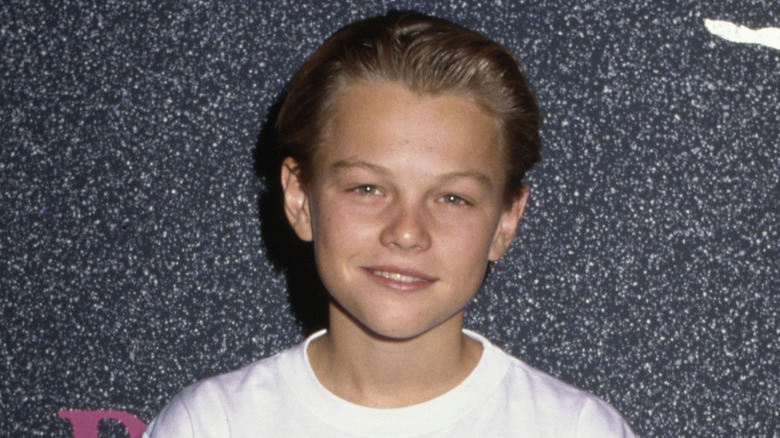 Leonardo Dicaprio as child