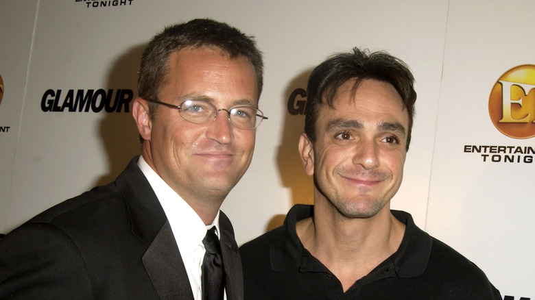 Young Matthew Perry and Hank Azaria
