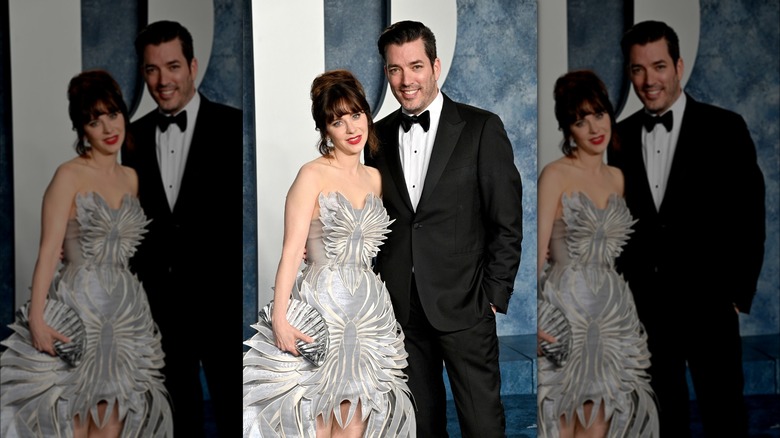 Zooey Deschanel and Jonathan Scott 