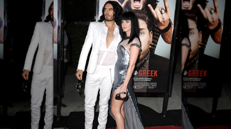 Russell Brand with Katy Perry