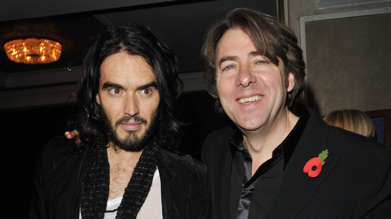 Russell Brand with Jonathan Ross