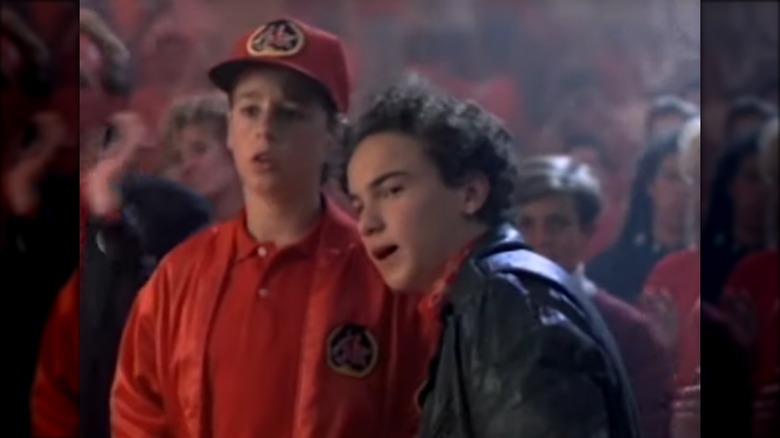 Sean Murray and Johnny Galecki in "Backfield in Motion"