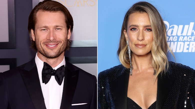 Glen Powell, Renee Bargh posing