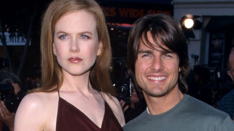 Nicole Kidman and Tom Cuise posing 