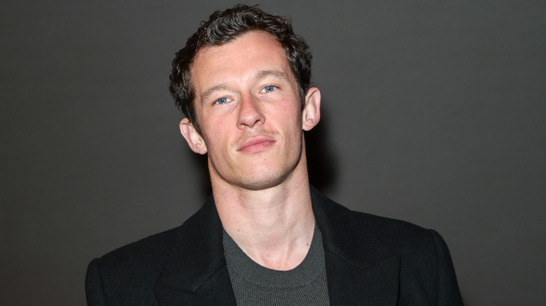 Callum Turner posing